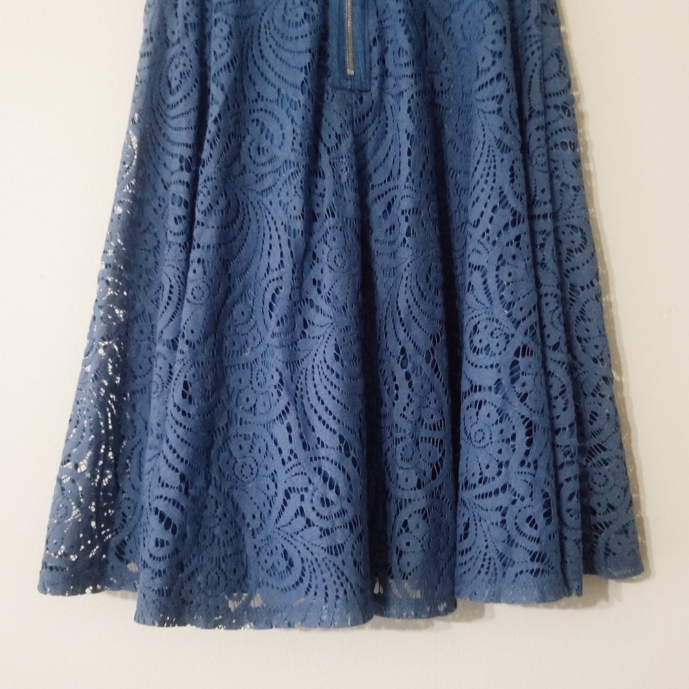 American Rag blue lace dress XS - Picture 5 of 8